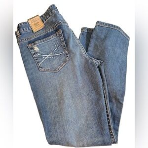 Aeropostale Jeans Size 11/12 Women Bayla Skinny Medium Wash Blue Denim
